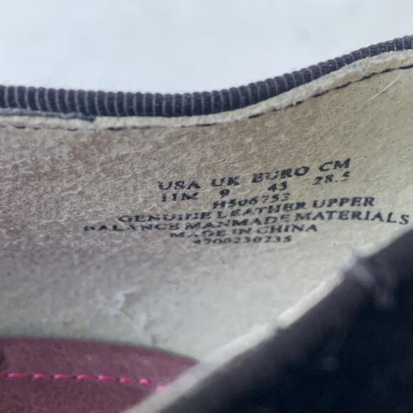 Hush Puppies Black Monogram Smoking Slippers Heels Pumps Leather Slip On 11 43 - Picture 8 of 10